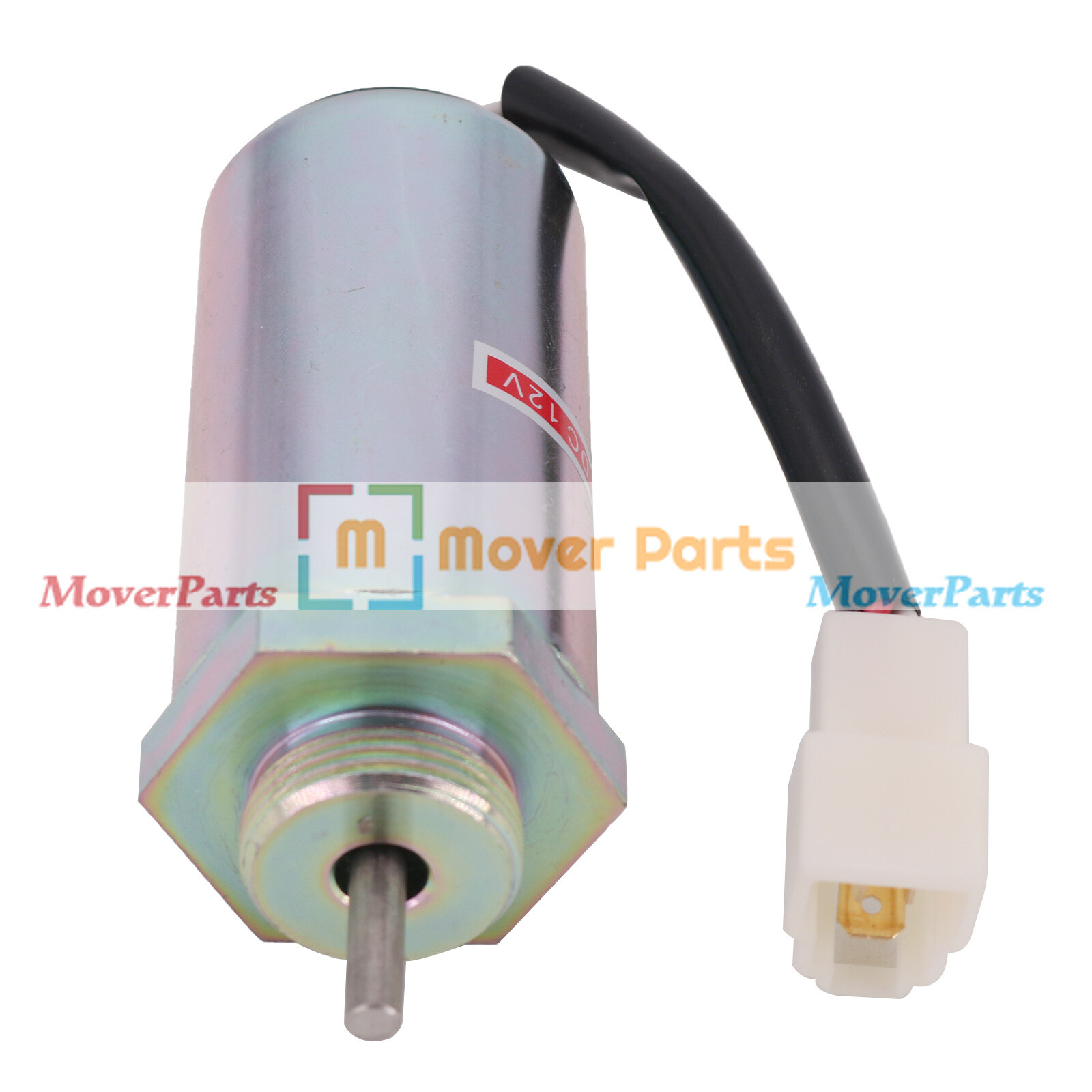 MV1-81 12V Fuel Shut Off Solenoid For Isuzu Engine 4LE2 Hitachi Excavator