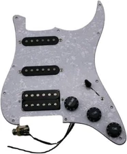 Prewired Loaded Pickguard with SSH Alnico V Pickups for Fender Strat Guitar