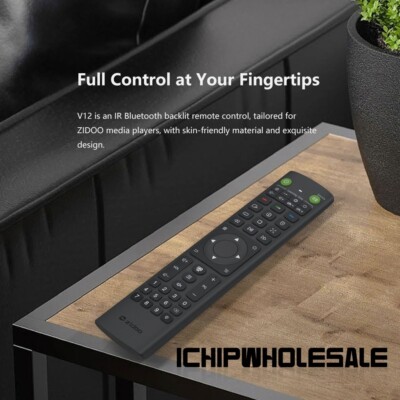 Zidoo V12 Infrared Bluetooth Remote Control for Zidoo Z9S Z9X Z10 X20 X20pro