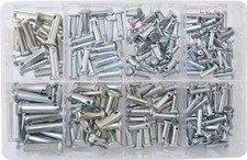 ASSORTED CLEVIS PINS LINK HINGE PIN COTTER SPLIT  R CLIP CLIPS  QTY 200  AT29