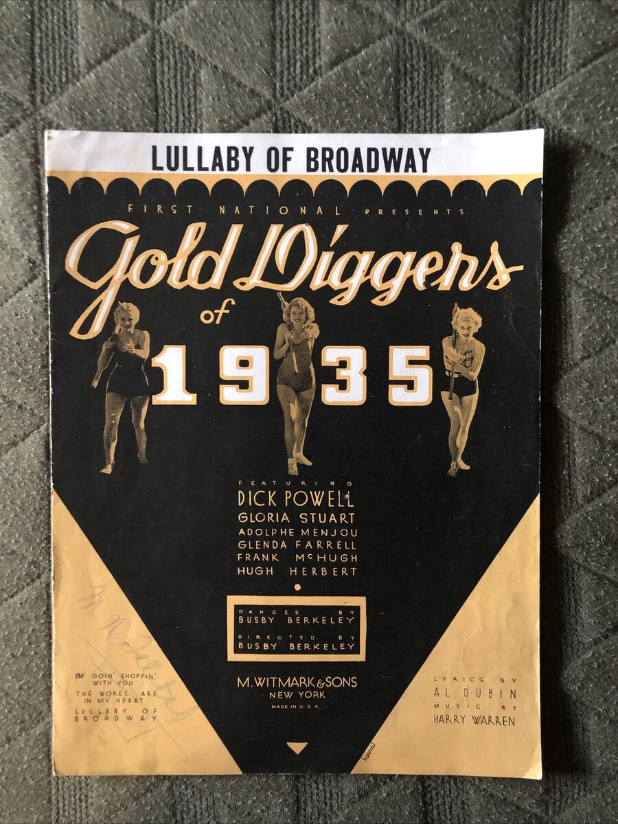 Lullaby of Broadway - From Gold Diggers of 1935 - song and