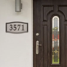 Easy Street Address Sign