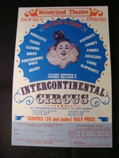 James Hetzer's Intercontinental Circus handbill