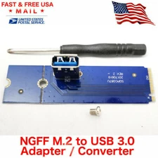 M.2 NGFF to USB 3.0 Adapter Converter Card Mining Riser Card USA
