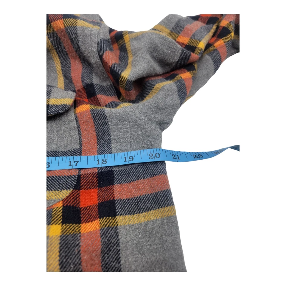 Camisa 10 Profunda Hombres Talla XL Multicolor Franela Cuadros Preppy Informal Aire Libre Senderismo Foto 3 de 4