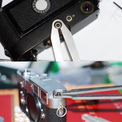9Pcs Professional Aluminum Camera Open Tool Lens Repair Tool Wrench Clamp