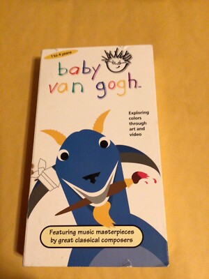 BABY EINSTEIN ~ BABY VAN GOGH ~ VHS, 2001 ~ Exploring Colors ~ 1 - 4 Years