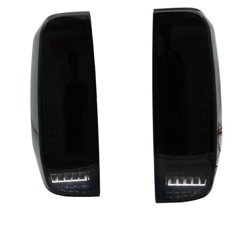 LED Tail Lights For 2005 06 07-2021 Nissan Navara D40 Frontier Rear Lamps Smoked - Picture 12 of 12