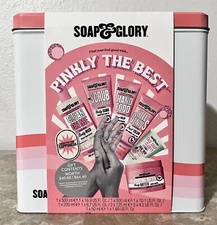 Soap & Glory Pinkly The Best Gift Set - Six Full Size Beauty Items NEW