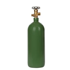 New 20 Cu Ft Steel Oxygen Cylinder CGA540 Valve Welding and Medical Applications