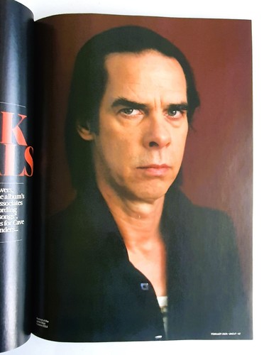 UNCUT Magazine February 2020 Nick Cave Grace Slick Damned Temptations Bjork Iggy - Picture 4 of 11