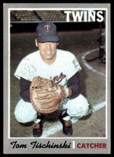 1970 Topps #379 Tom Tischinski   Baseball Minnesota Twins