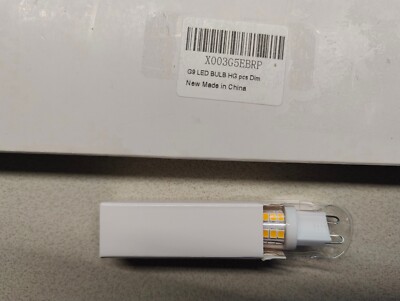 TLXSNB G9 Led Bulb Dimmable 5W (50W Halogen Equivalent) 3000k Warm White ...