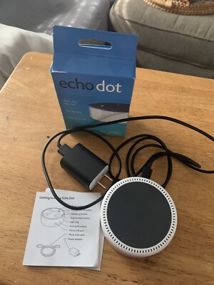 Amazon Echo Dot (2nd Generation) Smart Assistant - White