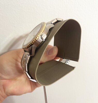 New Authentic Fossil Dayle Two-Tone Crystals Women's Watch BQ3888