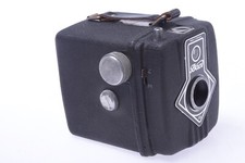   DACORA DACI BOX METAL BLACK CAMERA 6X6CM 120 ROLL FILM 2ND MODEL TOP RELEASE