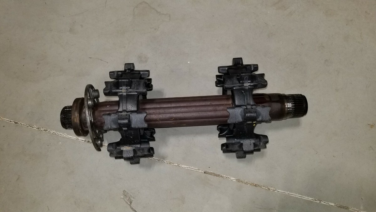 09 Skidoo MXZ REV-XP Snowmobile Track Drive Shaft Cogs Drivers