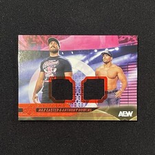 2025 Upper Deck AEW Max Caster Anthony Bowens The Acclaimed Tag Teams Dual Relic