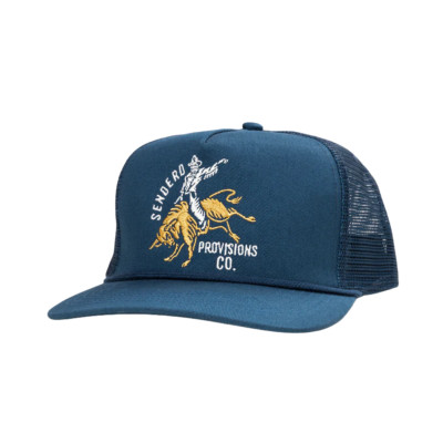 Sendero Provisions Co. Men's Ride or Die Blue Trucker Cap SPCH123F13