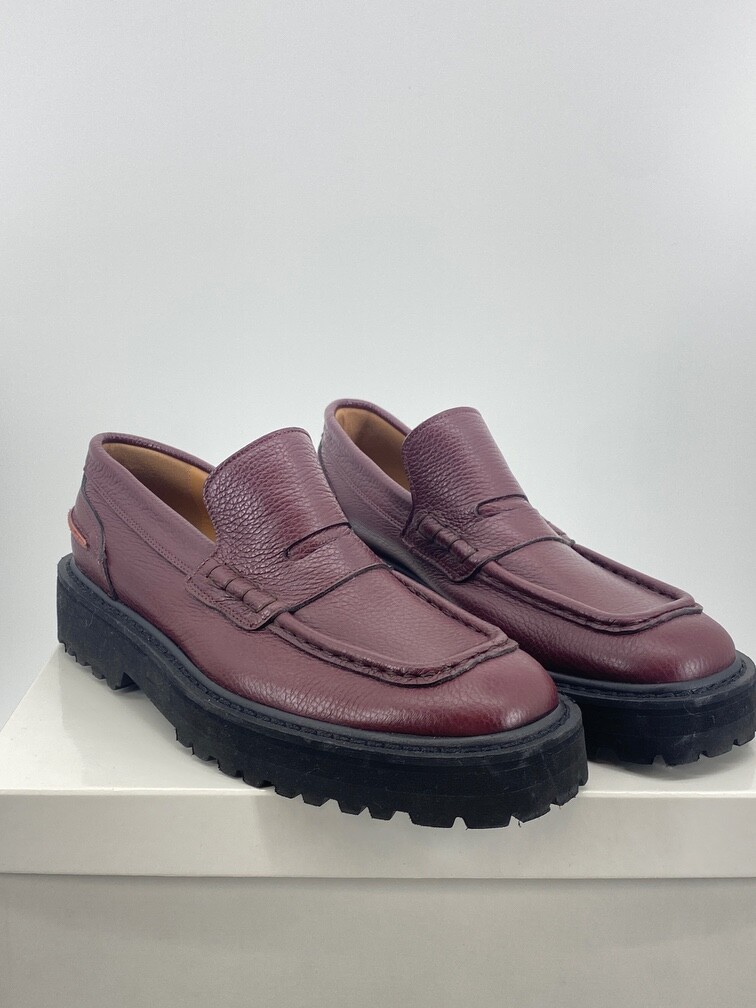 Dries Van Noten Square Toed Chunky Loafer size 41 made in