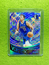 Luka Doncic Cosmic Prizm Card # /99 Vortex SP 2022 Panini Revolution Basketball