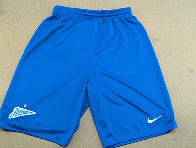 Nike Zenit 2018-2019 Home Shorts Youth size XL Football Blue Drawstrings