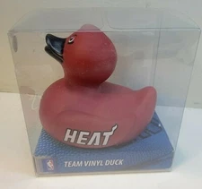 Miami Heat Vinyl Team Rubber Duckie Red NBA Forever Collectibles
