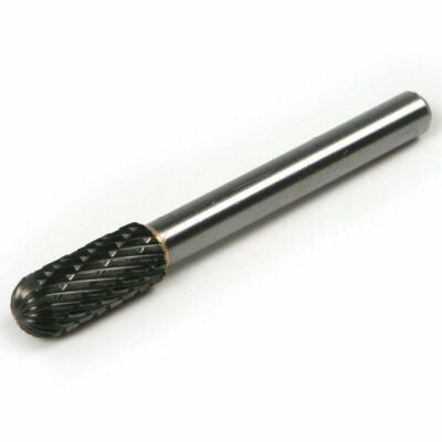 Dental 1//4 Tungsten Carbide Burr 8mm Rotary Cutter File Engraving 1Pcs D6