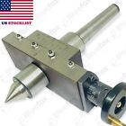 Turning Lathe Taper Attachment Cross Slide Mt2 Shank With Revolving Live Center