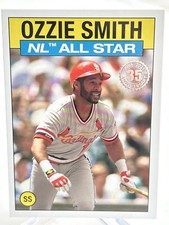 2021 Topps - 1986 Topps All-Star Baseball Blue #86AS14 Ozzie Smith Cardinals