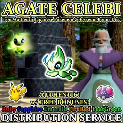 Pokemon Colosseum Bonus Disc Japan Achat Celebi Event Distribution