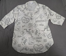 Vintage Women's Size 10 Australia Blouse Made By Expectations In The USA