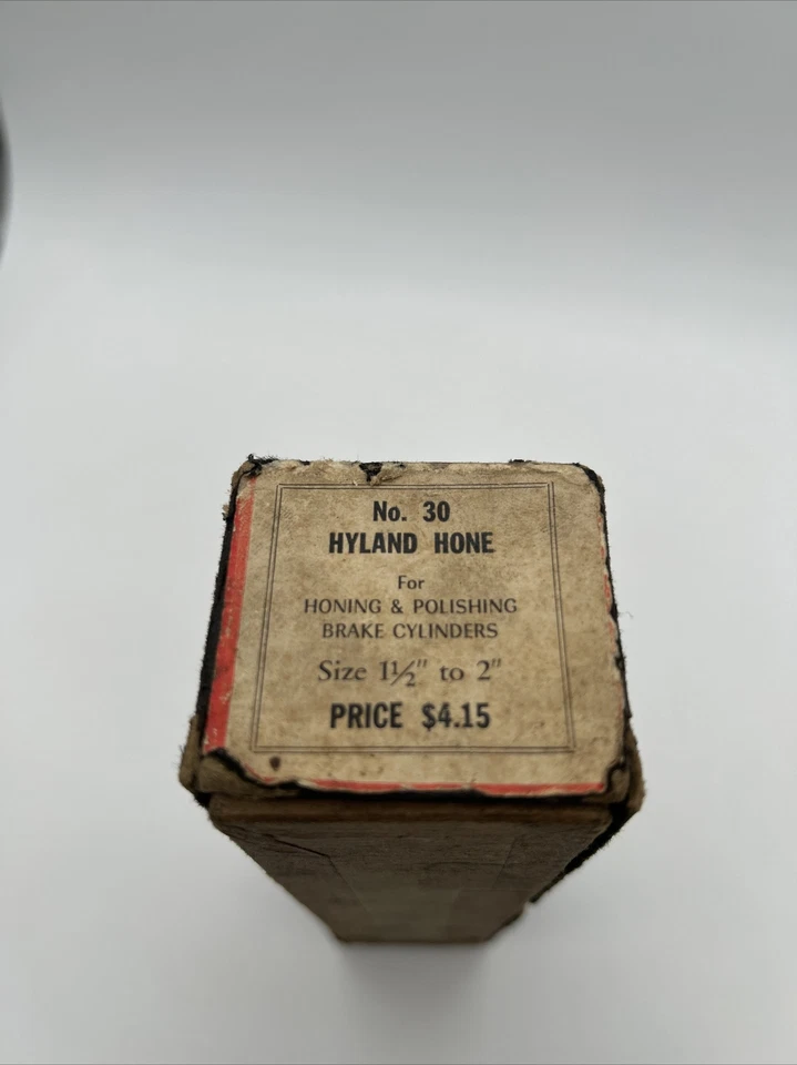 Vintage The New Hyland Hone #30 For Brake Cylinders 1 1/2 To 2” - Image 2 of 4