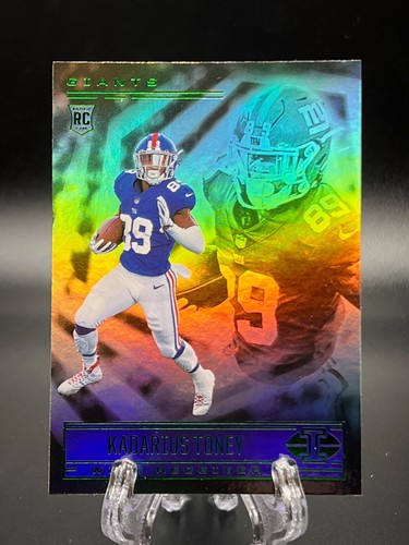 2021 Illusions Football Rookies, Emerald & Zaffiro Parallels Completa il tuo set - Foto 54 di 89