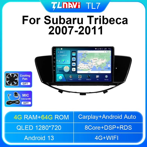 Multimedia Player w/ GPS Navi & Wireless CarPlay For Subaru Tribeca 2007-2011 - Picture 10 of 48