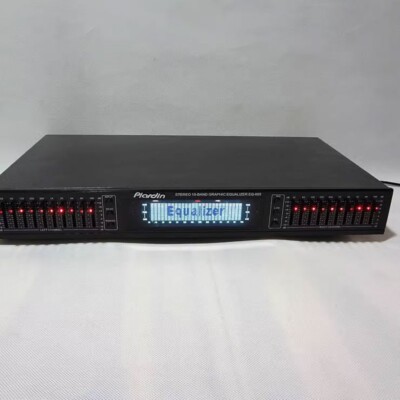 10-band Graphic Audio Equalizer Treble and Bass Adjustment EQ Built-in Bluetooth