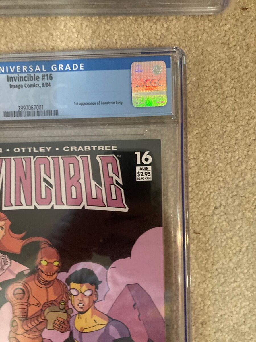 Invincible 16 (2004) CGC 9.4 NM 1st ANGSTROM LEVY Kirkman Image Comics