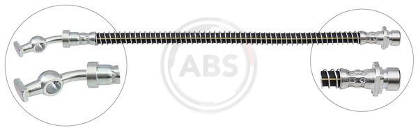 A.B.S. SL 6147 Bremsschlauch Hinten Links FüR Land Rover-image