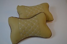 2 Stück Universal KFZ Kopfstützen Kissen Auto Nackenstütze Nackenkissen PH-007