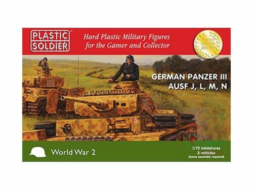 Plastic Soldier - WW2V20018 - German panzer III ausf J,L,M,N - 1:72