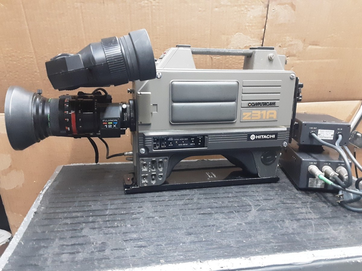 Hitachi PF Z31A Saticon 3 Tubes Video Camera | eBay
