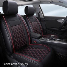 Full Set Pu Leather Car Seat Cover 5 Seat Front Rear Cushion For Jeep Liberty