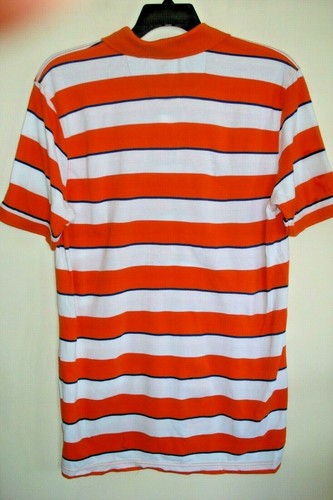 Men's Polo Shirt Tangerine Basic Editions Size Large - Picture 2 of 2