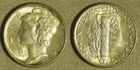 Mercury Dime: 1941 Gem BU toning IRUS129