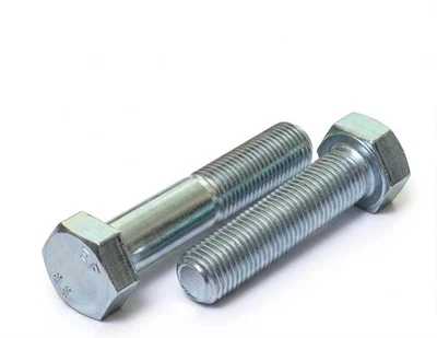 Vis M16x1,5 Pas Fin Boulons Tête Hexagonale Acier 8.8 10.9 DIN 960 DIN 961  - Photo 1/4