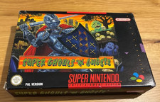 Thumbnail of ebay&reg; auction 127586987800 | SNES   SUPER GHOULS ´N GHOSTS - Super Nintendo Spiel PAL Ovp Sammler Anleitung