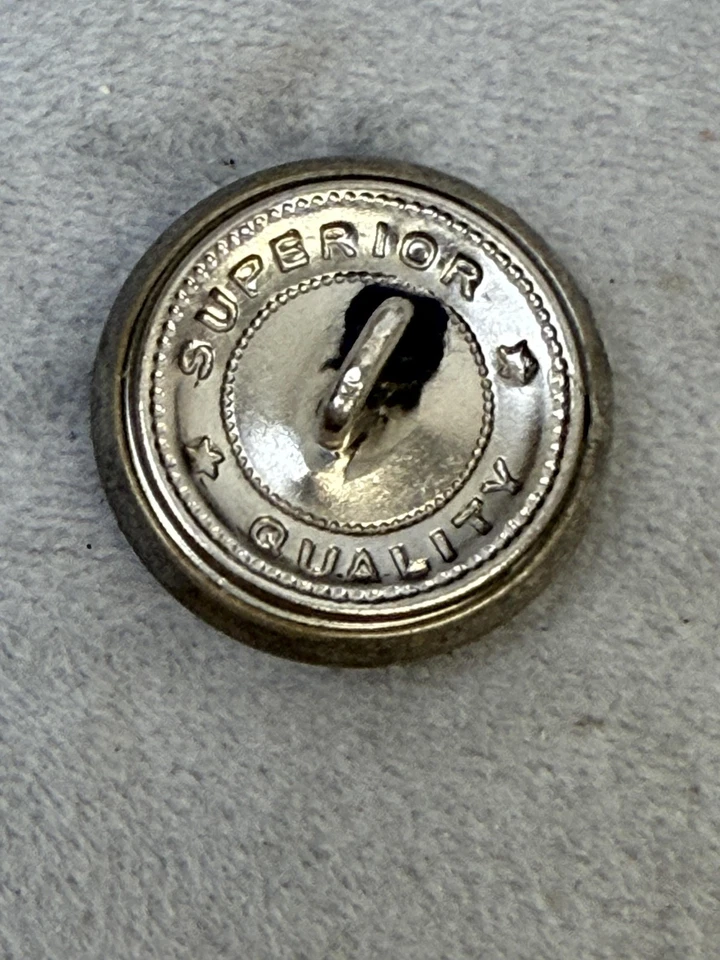 Vintage Military Uniform Buttons Lot Superior Quality Crossed Axes Metal 32 - Image 4 of 4