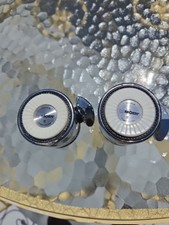 2 Vintage Moen Monticello Shower Heads Round Chrome 