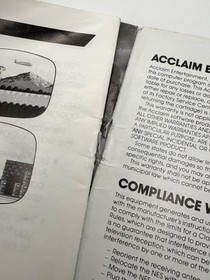 Rambo Original Manual (Nintendo | NES) (Authentic) - 1988