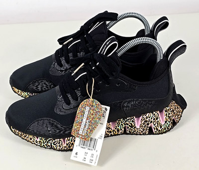 NWOB - Reebok Womens ZIG DYNAMICA Black Animal Print Running Sneakers Sz 6